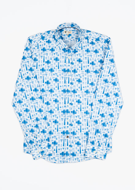 GREECE ELASTAN PRINTED SHIRT