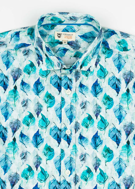 ELASTANE INK PRINTED SHIRT