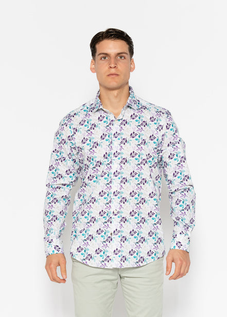 PARIS ELASTAN PRINTED SHIRT