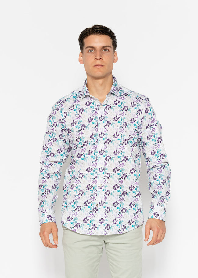 PARIS ELASTAN PRINTED SHIRT