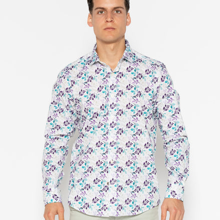 PARIS ELASTAN PRINTED SHIRT