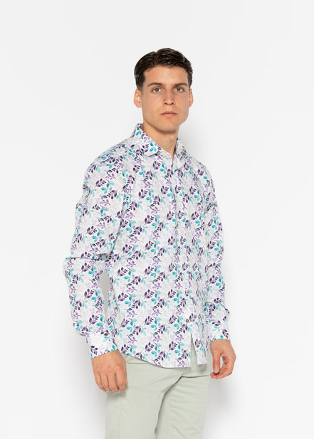 PARIS ELASTAN PRINTED SHIRT