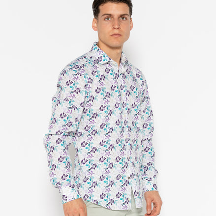 PARIS ELASTAN PRINTED SHIRT