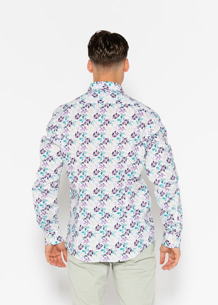 PARIS ELASTAN PRINTED SHIRT