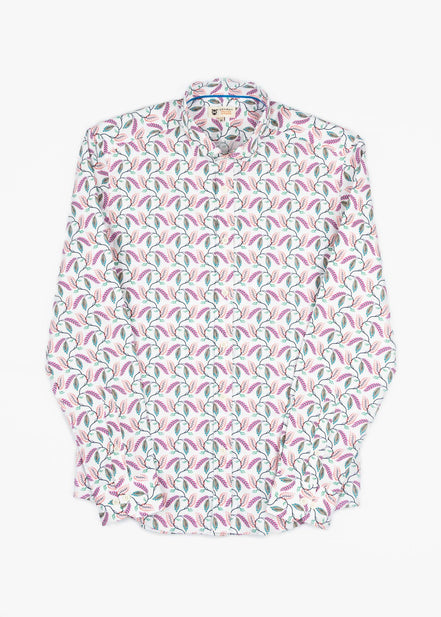 GARDEN ELASTAN PRINTED SHIRT