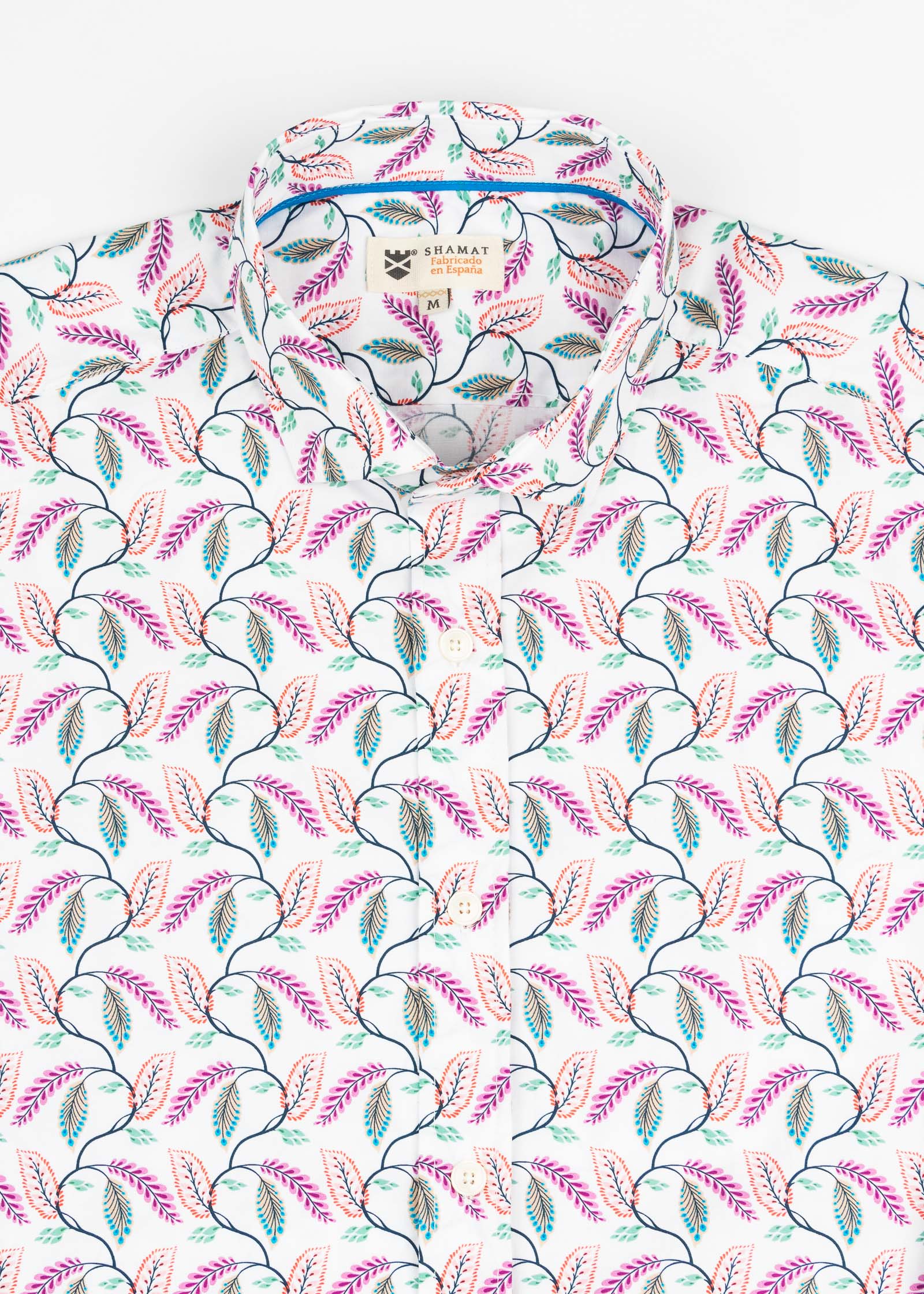 GARDEN ELASTAN PRINTED SHIRT