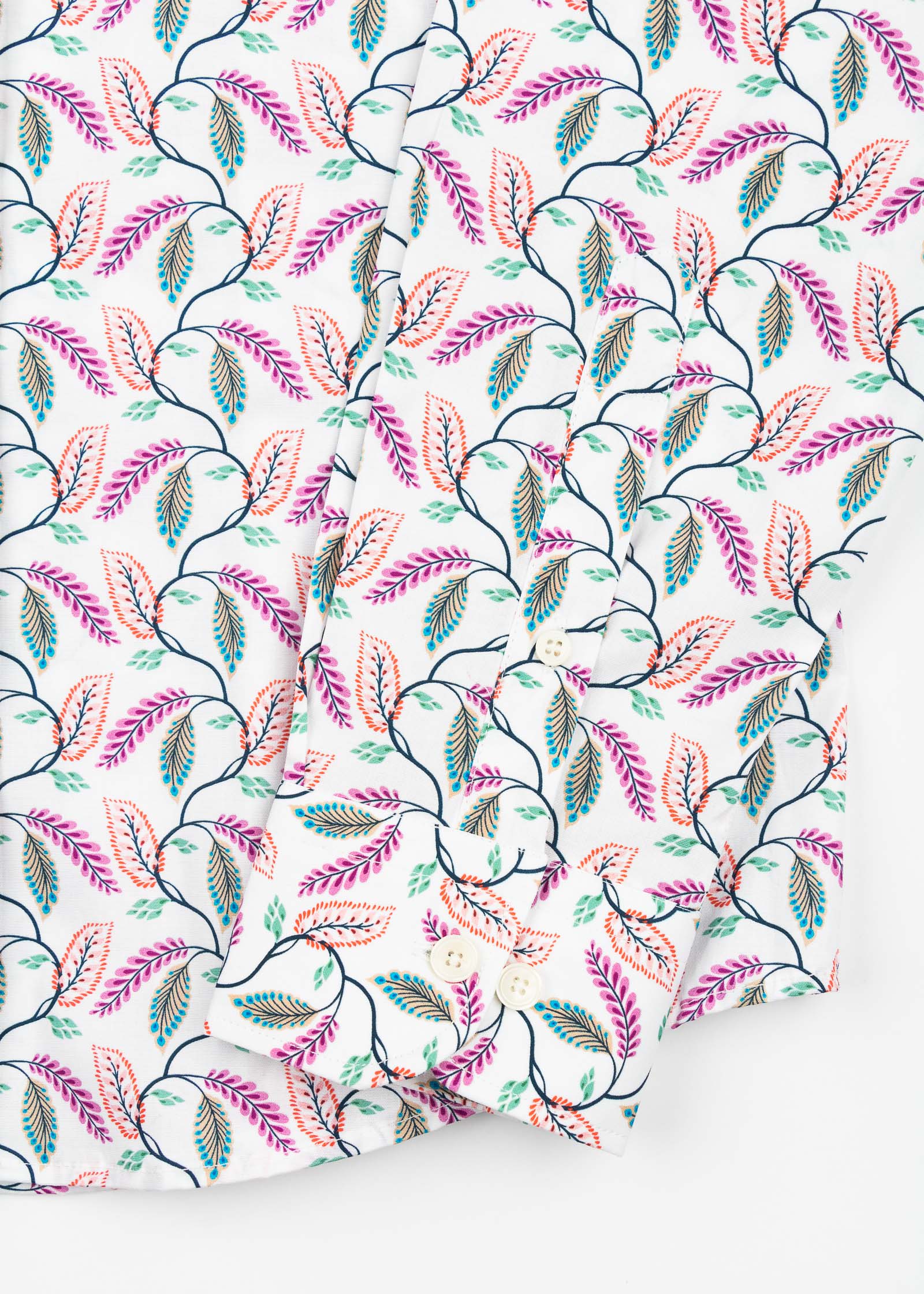 GARDEN ELASTAN PRINTED SHIRT