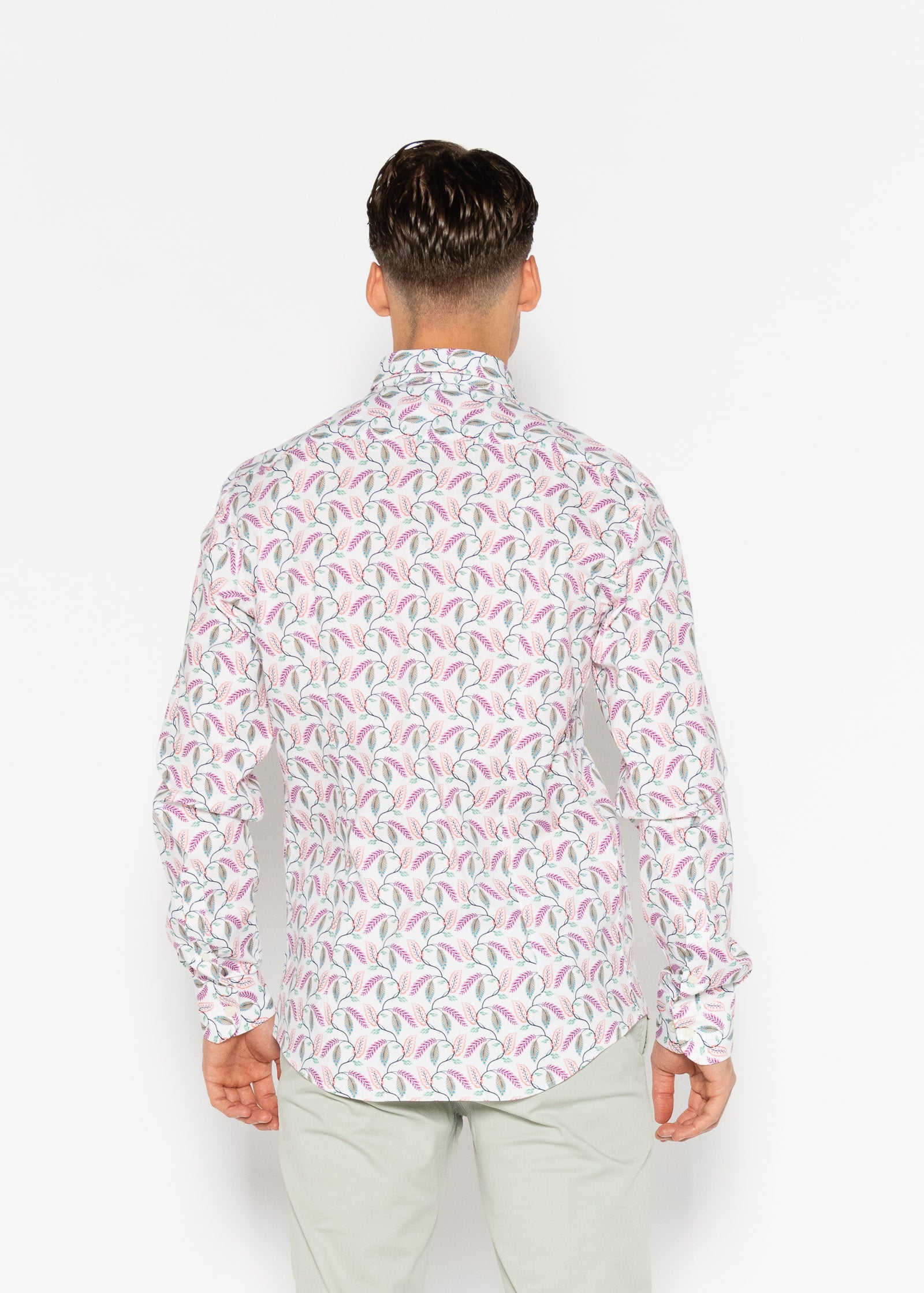 GARDEN ELASTAN PRINTED SHIRT