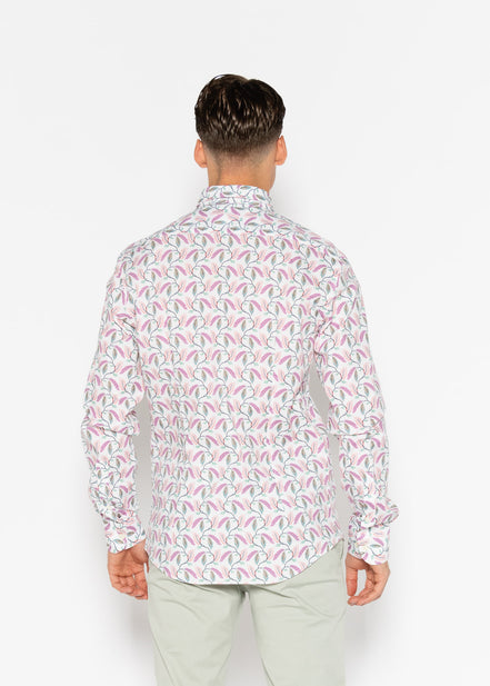 GARDEN ELASTAN PRINTED SHIRT