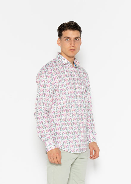GARDEN ELASTAN PRINTED SHIRT