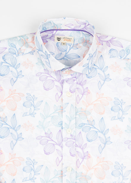 AMSTERDAM ELASTAN PRINTED SHIRT