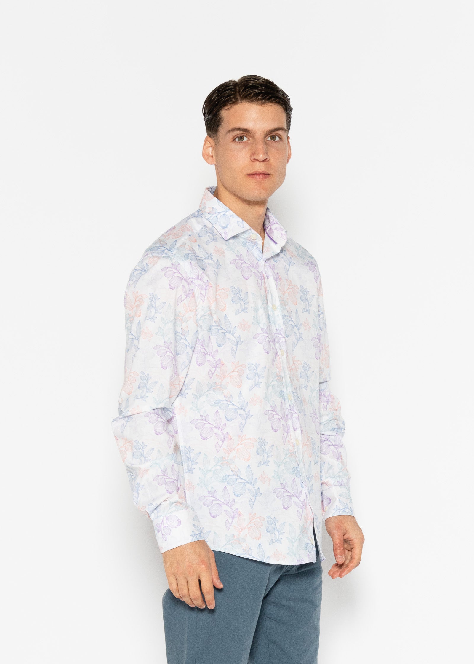 AMSTERDAM ELASTAN PRINTED SHIRT