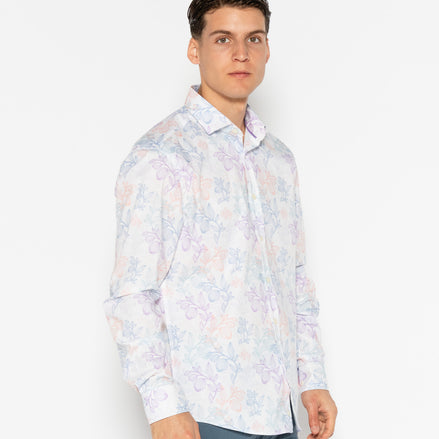 AMSTERDAM ELASTAN PRINTED SHIRT
