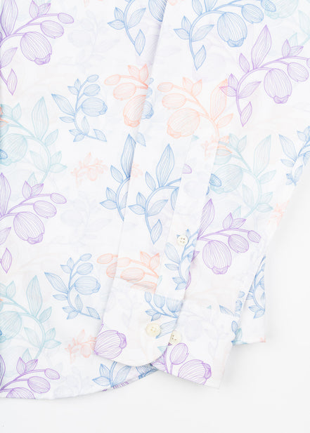 AMSTERDAM ELASTAN PRINTED SHIRT