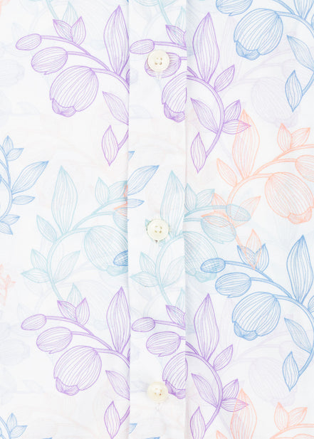 AMSTERDAM ELASTAN PRINTED SHIRT