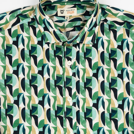 70S ELASTANE PRINTED SHIRT