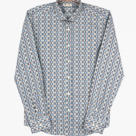 ELASTANE CHAIN ​​PRINTED SHIRT