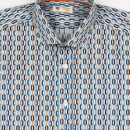 ELASTANE CHAIN ​​PRINTED SHIRT