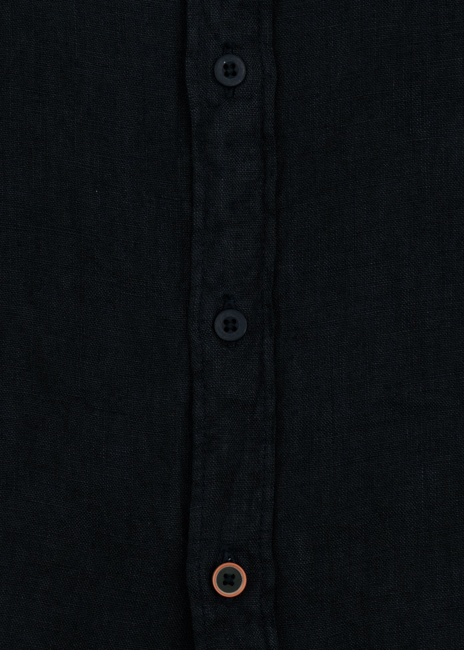 LINEN SHIRT WITH ITALIAN COLLAR