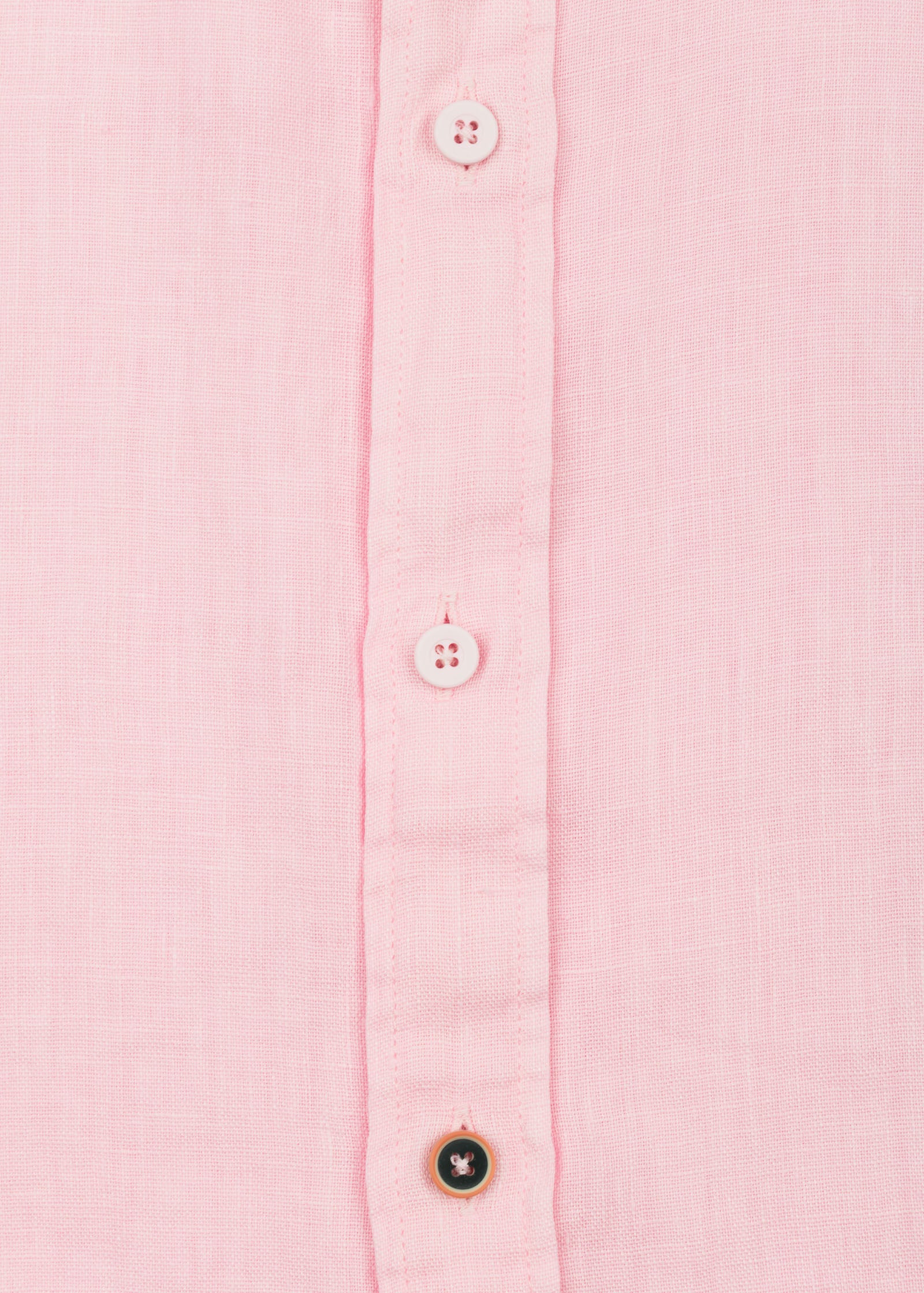 LINEN SHIRT WITH ITALIAN COLLAR