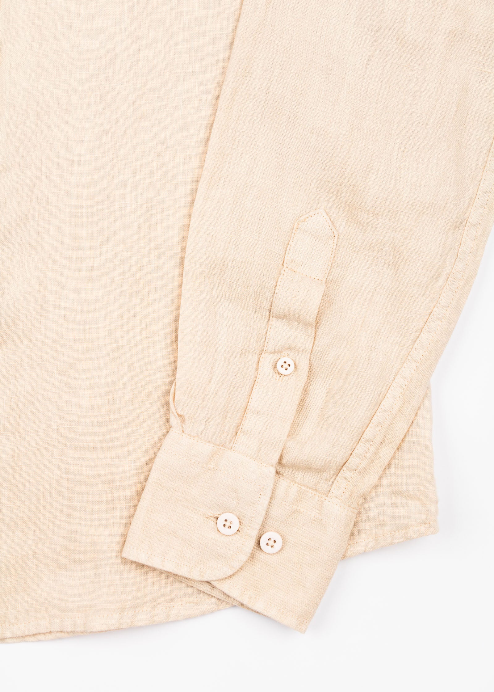 LINEN SHIRT WITH MANGO COLLAR
