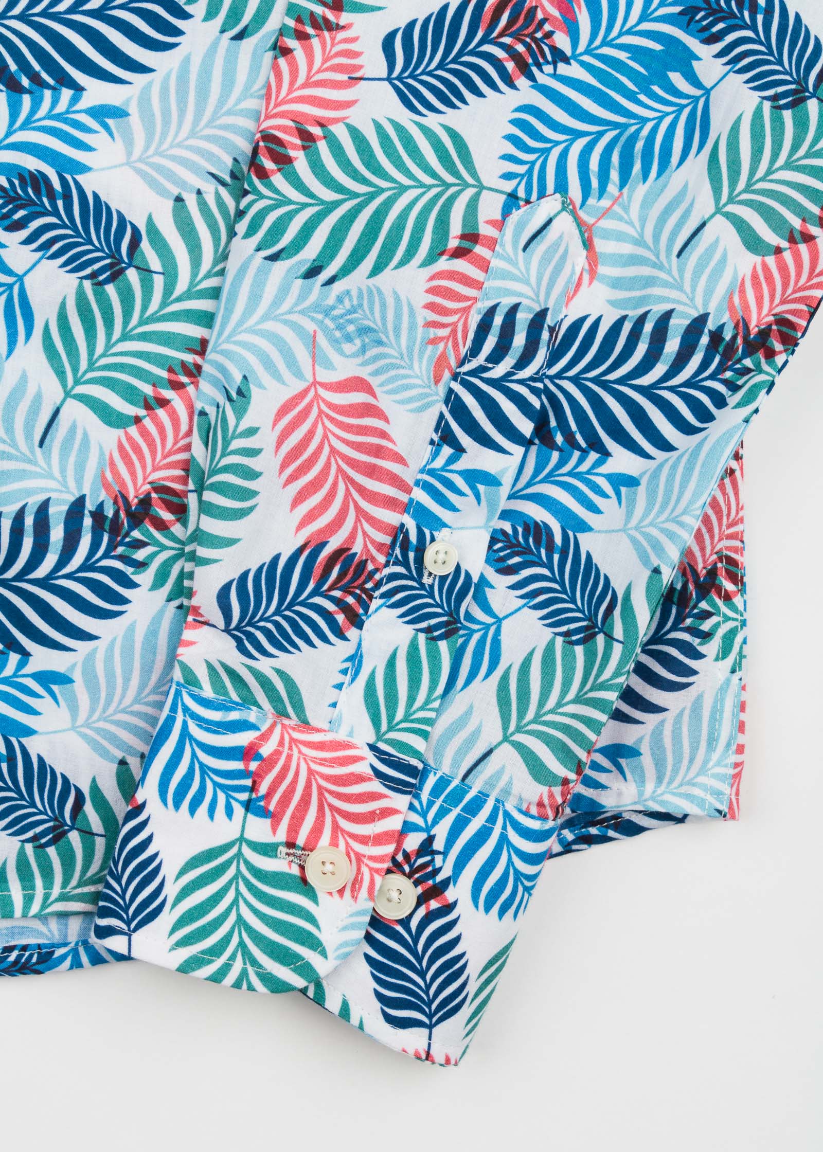 M/L PRINTED VOILÈ SHIRT