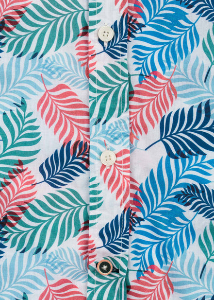 M/L PRINTED VOILÈ SHIRT