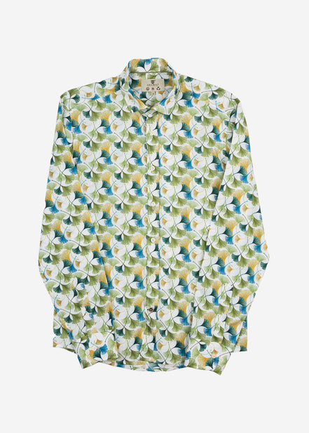 M/L PRINTED VOILÈ SHIRT