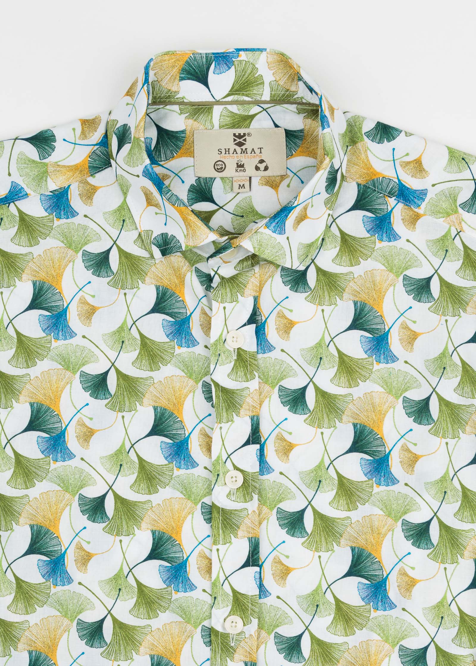 M/L PRINTED VOILÈ SHIRT