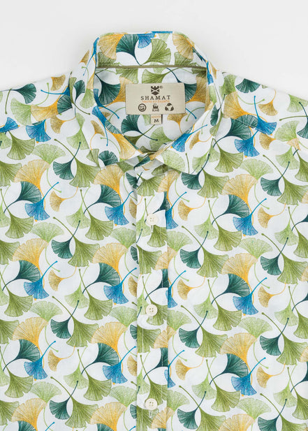 M/L PRINTED VOILÈ SHIRT