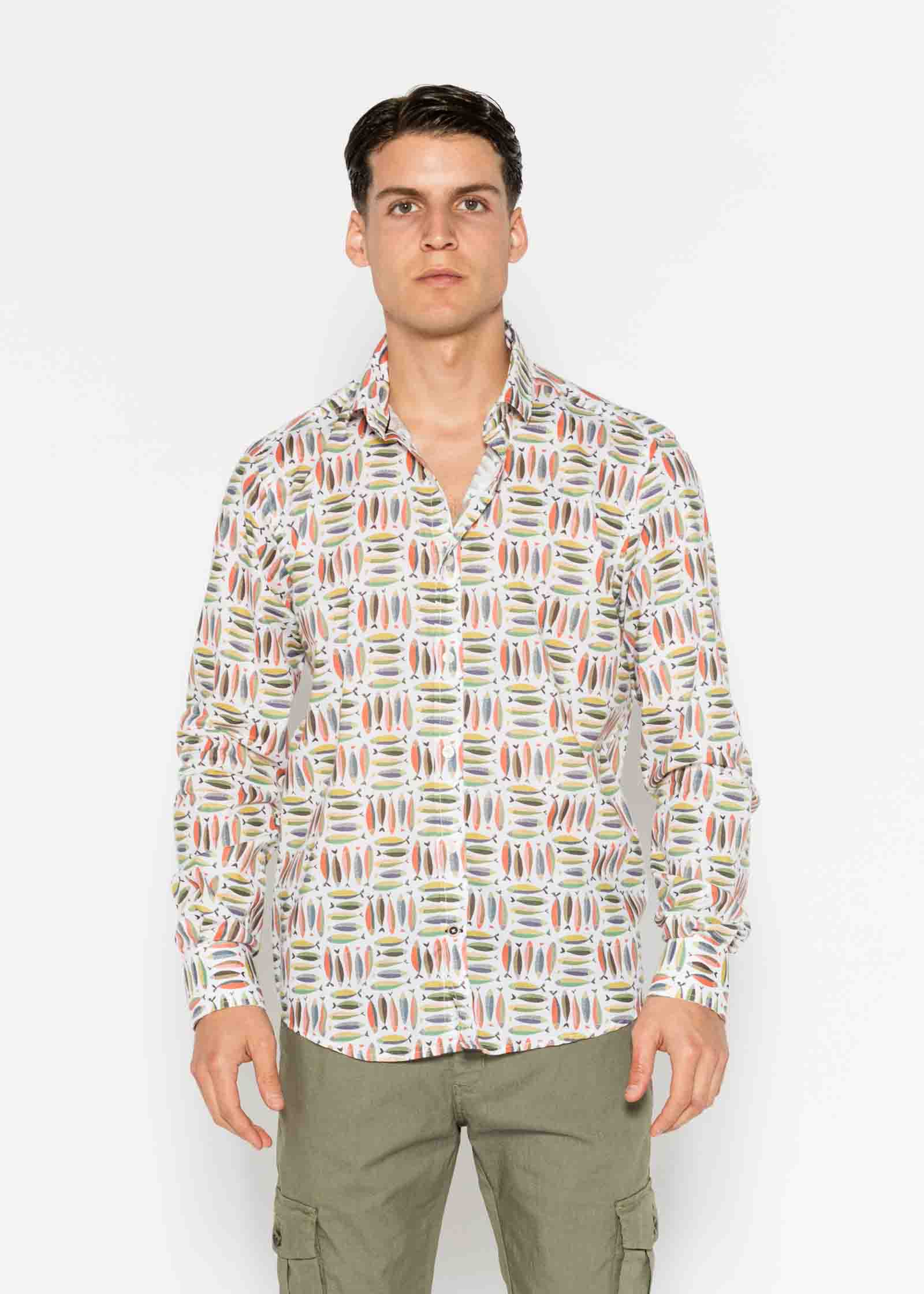 SARDINE VOILÈ PRINTED SHIRT M/L