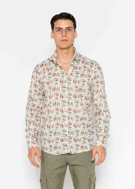 SARDINE VOILÈ PRINTED SHIRT M/L