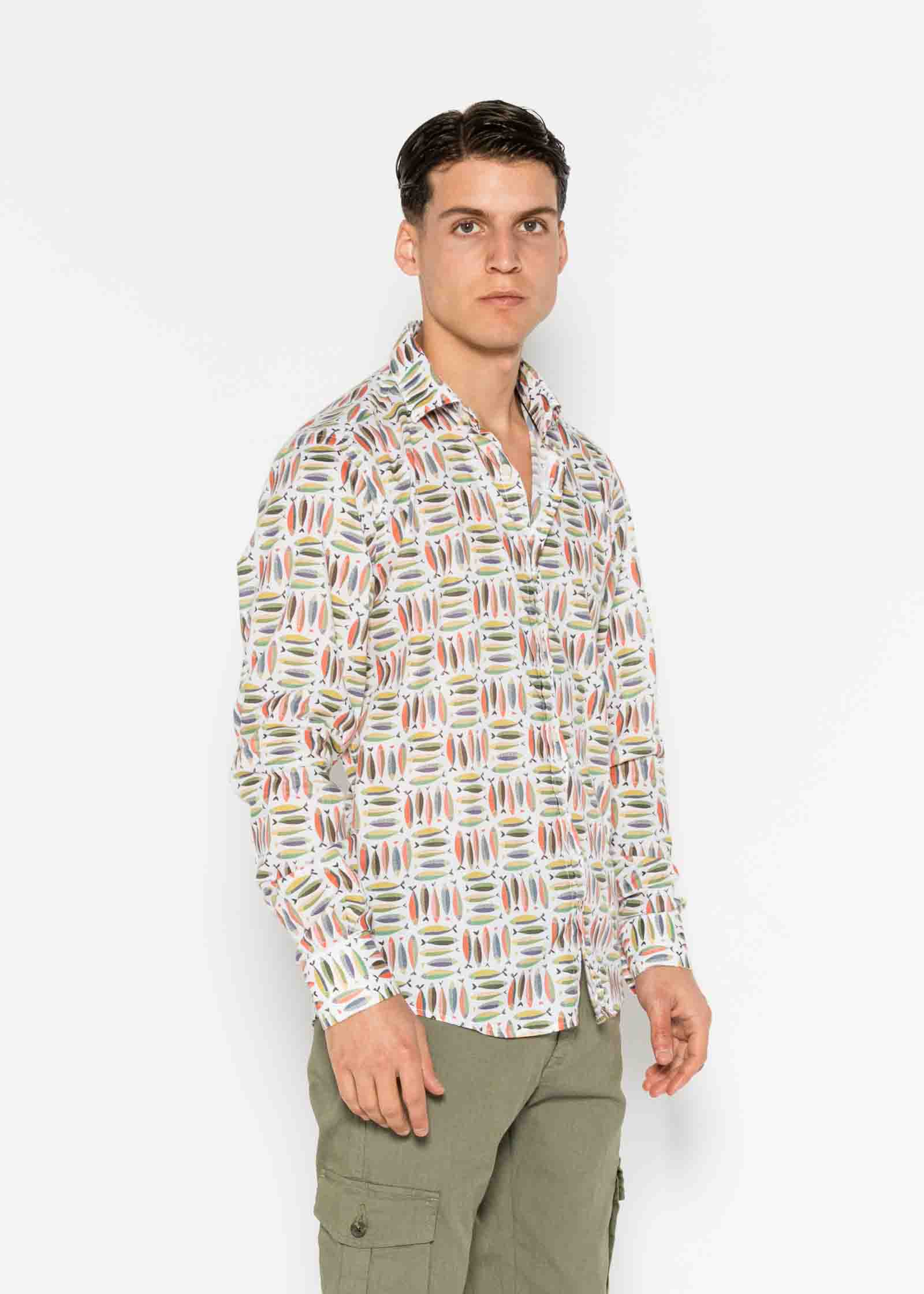 SARDINE VOILÈ PRINTED SHIRT M/L