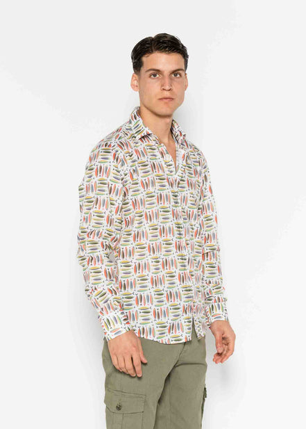 SARDINE VOILÈ PRINTED SHIRT M/L