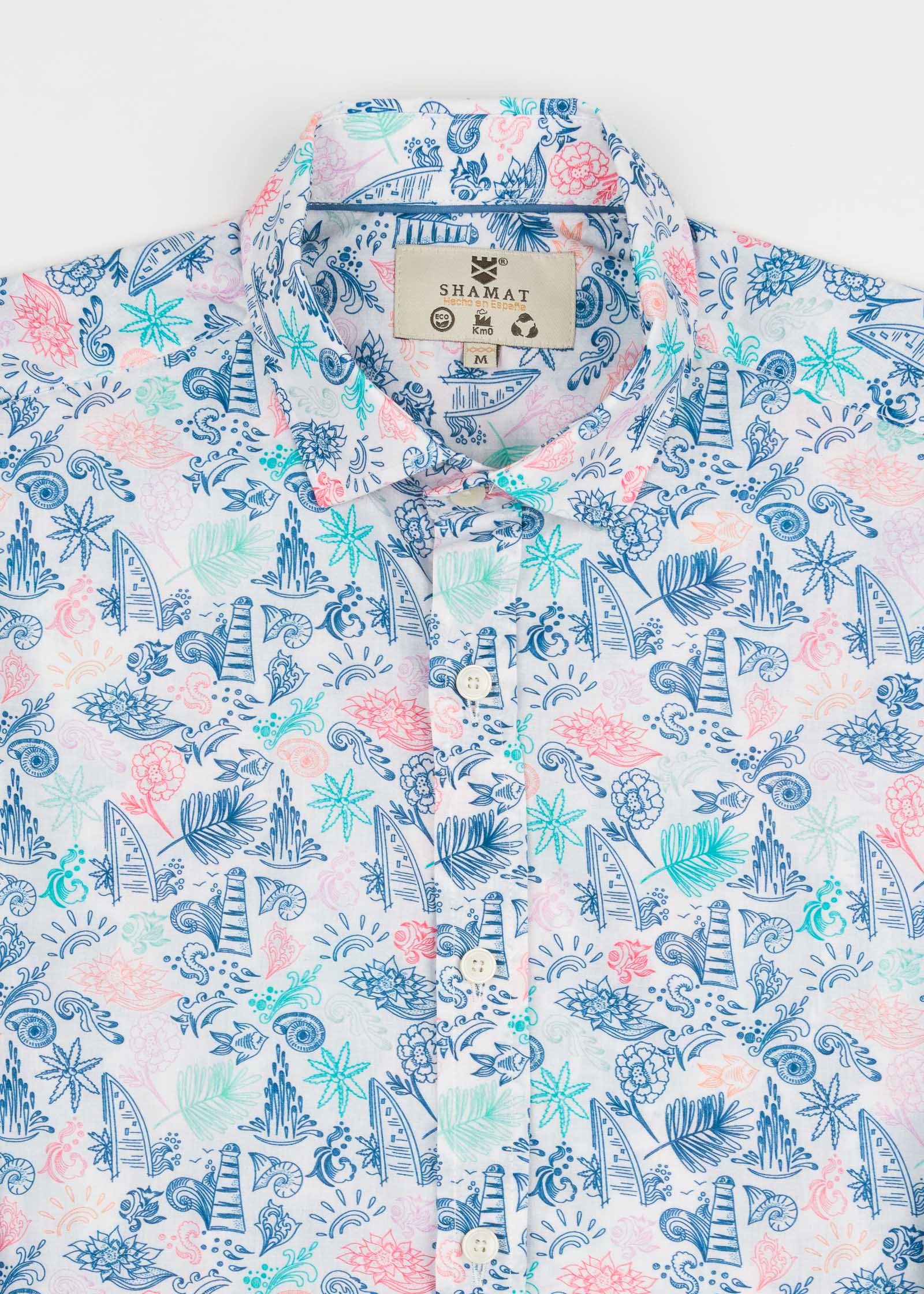 COASTAL VOILÈ PRINTED SHIRT M/L