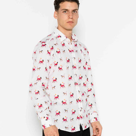 BABOON VOILÈ PRINTED SHIRT M/L