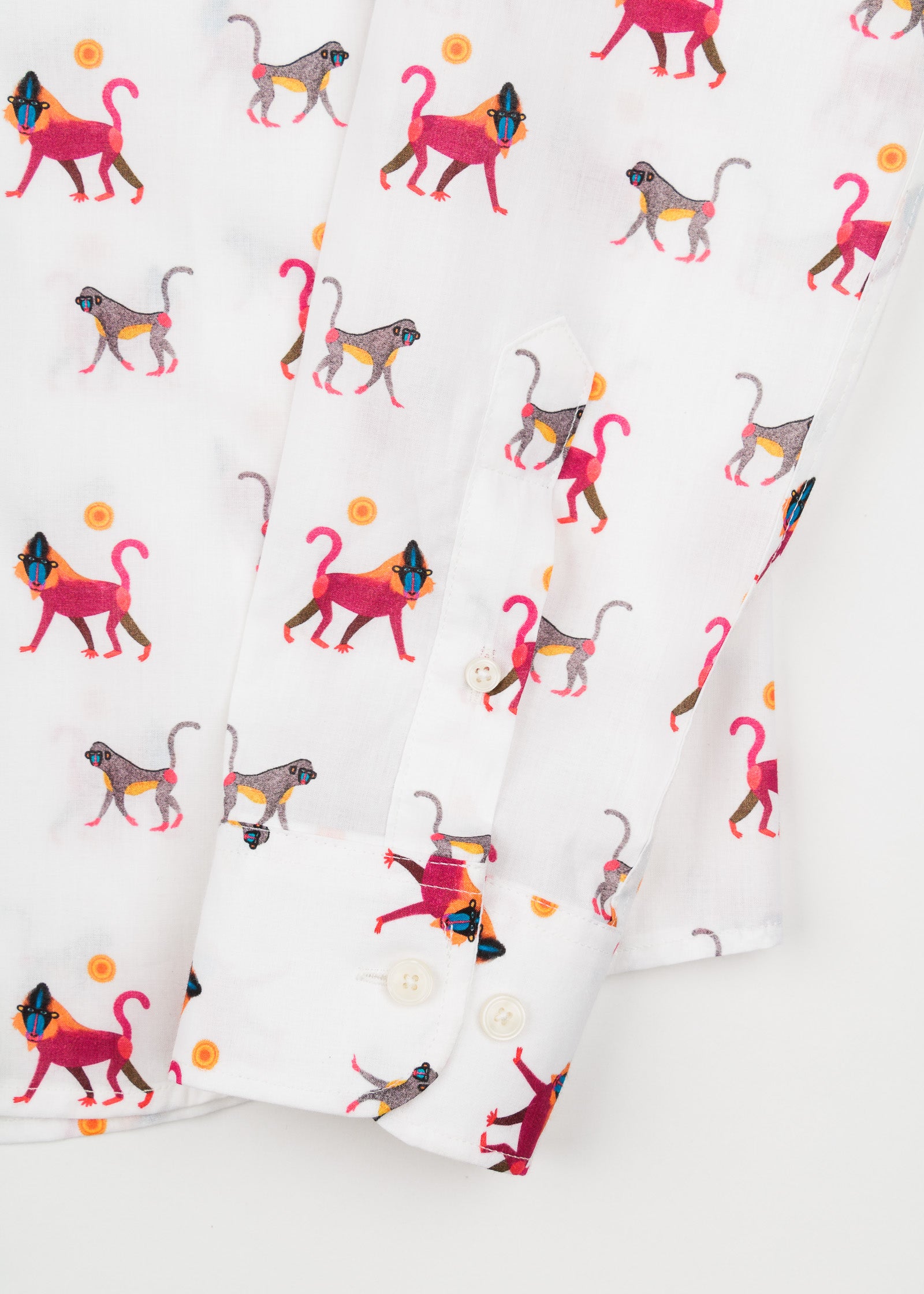 BABOON VOILÈ PRINTED SHIRT M/L