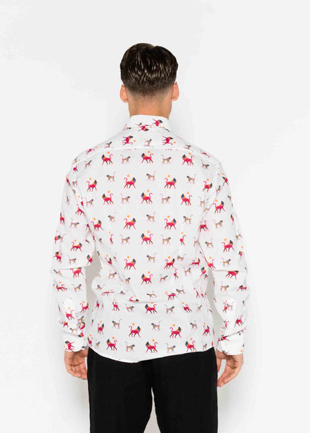 BABOON VOILÈ PRINTED SHIRT M/L