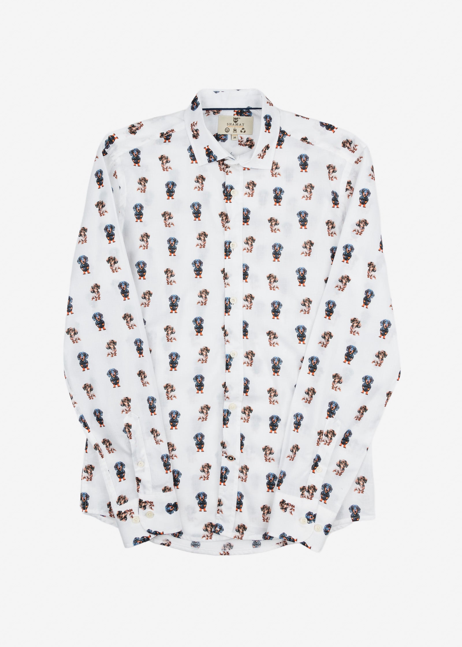 DACHSHUND VOILÈ PRINTED SHIRT M/L