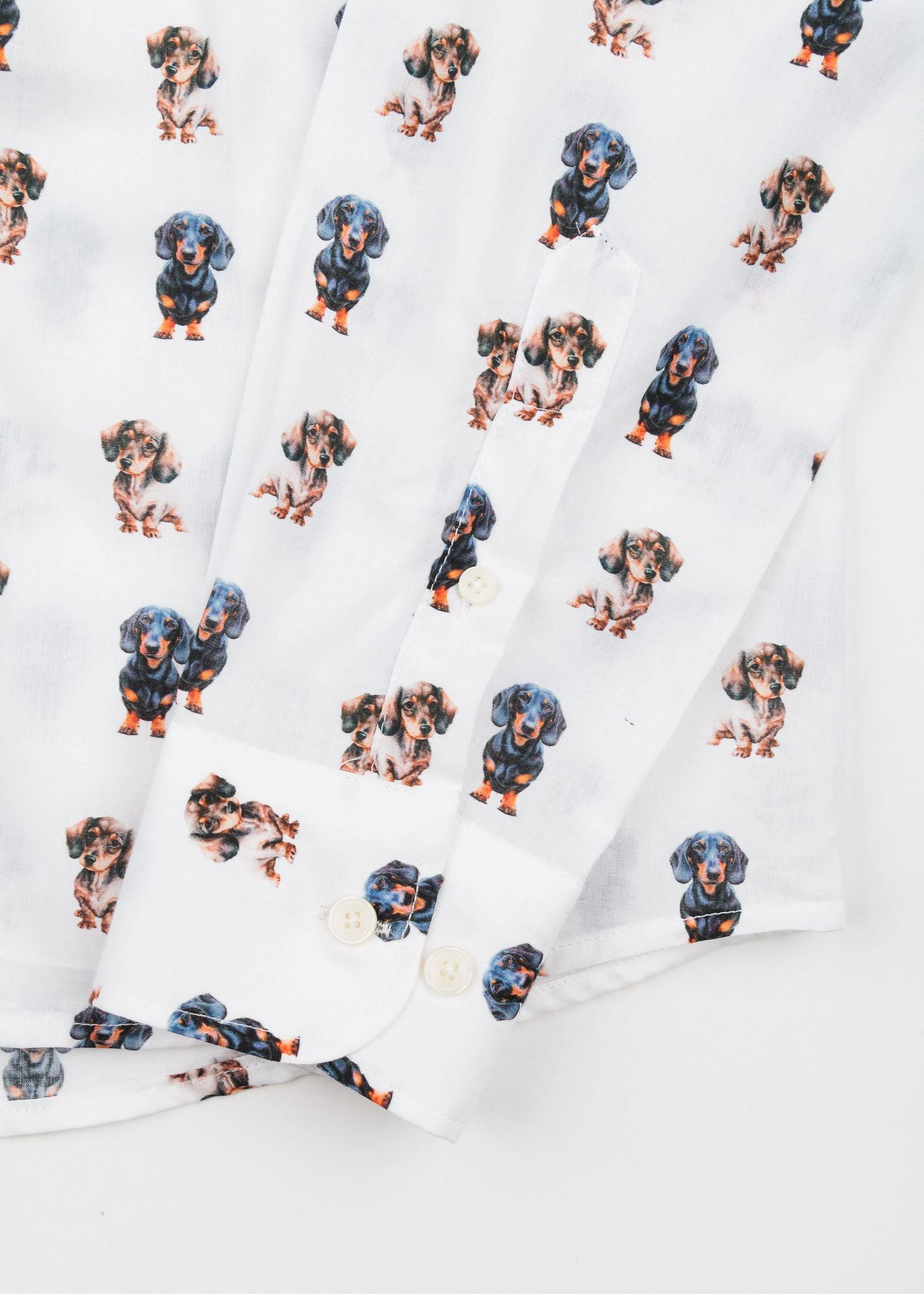 DACHSHUND VOILÈ PRINTED SHIRT M/L