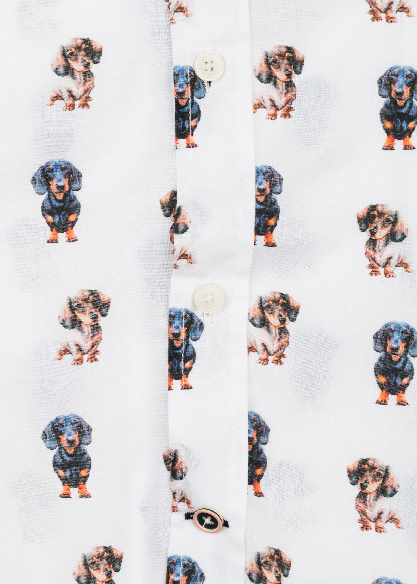 DACHSHUND VOILÈ PRINTED SHIRT M/L