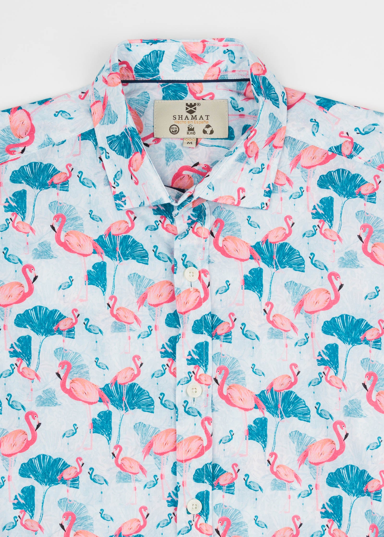 CAMISOLA ESTAMPADA FLAMINGO VOILÈ M/G