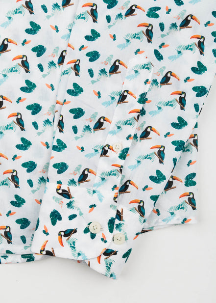 TOUCÁN VOILÈ PRINTED M/L SHIRT