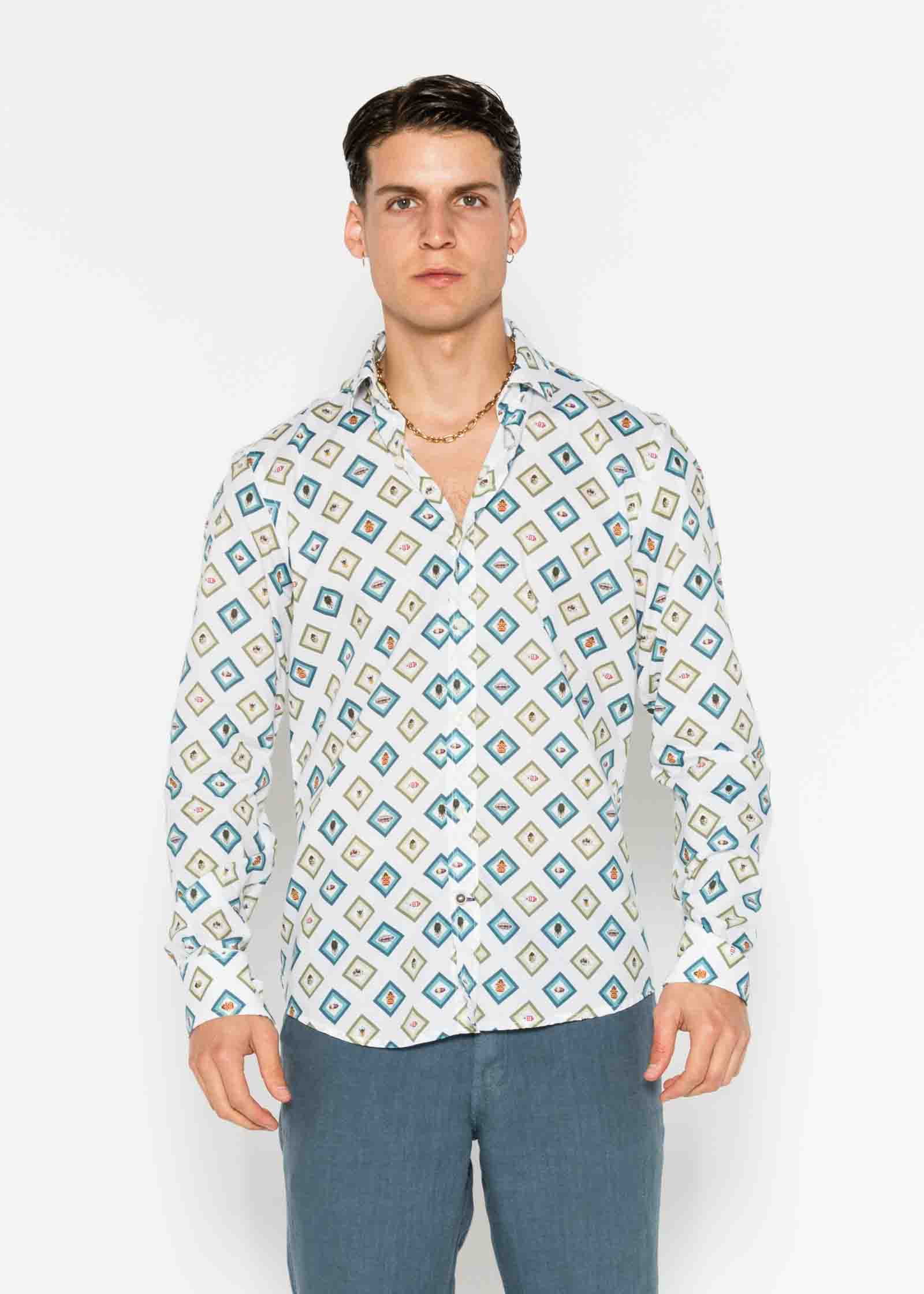 VOILÈ BEETLE PRINTED SHIRT M/L