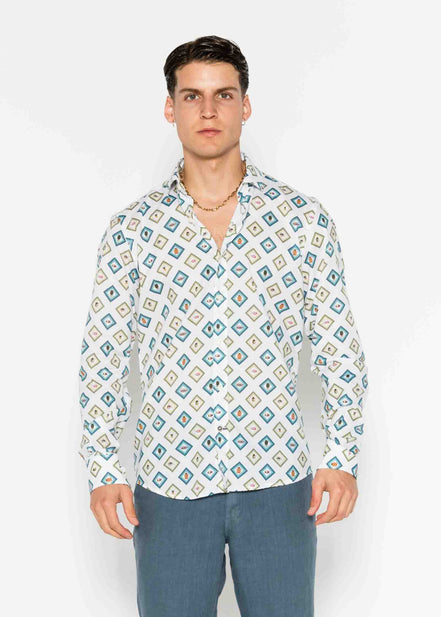 VOILÈ BEETLE PRINTED SHIRT M/L