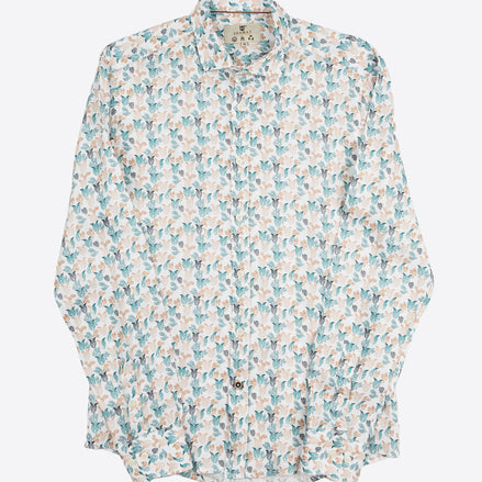 M/L PRINTED VOILÈ SHIRT