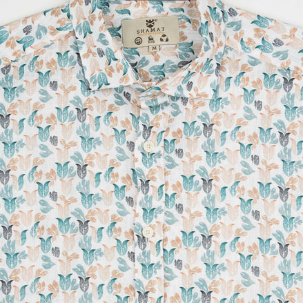 M/L PRINTED VOILÈ SHIRT
