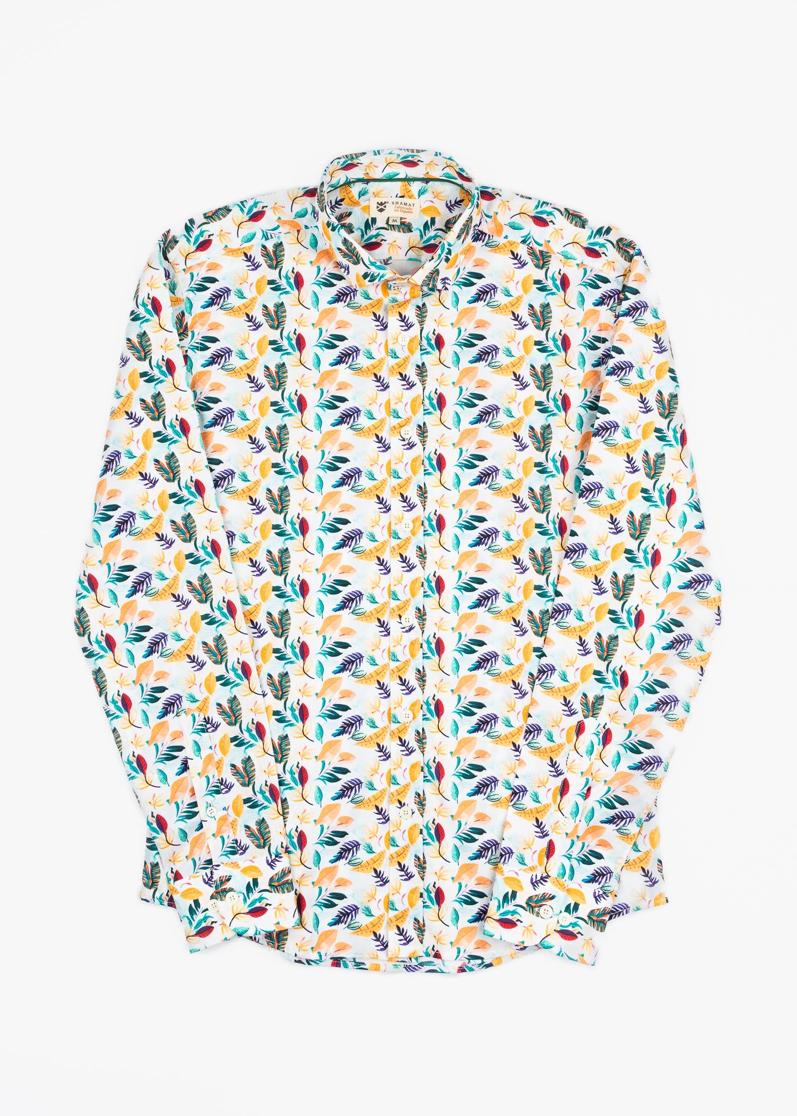 PAPAYA ELASTANE PRINTED SHIRT