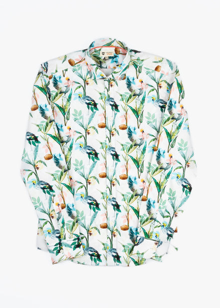 BALEARICA ELASTANE PRINTED SHIRT