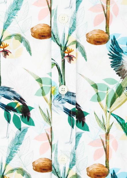 BALEARICA ELASTANE PRINTED SHIRT
